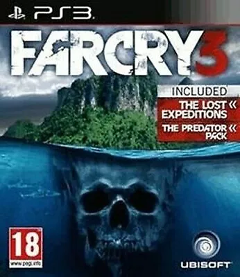 Far Cry 3 Lost Expeditions Edition PS3 PlayStation 3 Video Game Mint Condition • £14.99