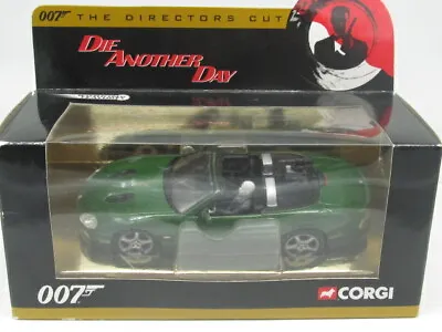 CORGI JAMES BOND 007 JAGUAR XKR With Working Rear Gun & Missiles DIE ANOTHER DAY • $64.50