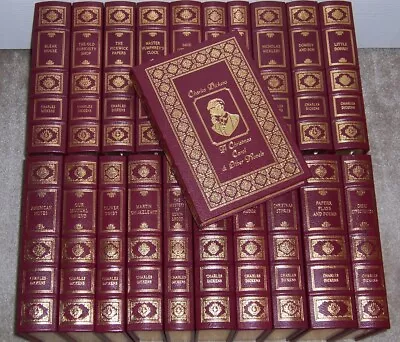 Easton Press COMPLETE WORKS OF CHARLES DICKENS In 21 Vols  • £1936.91