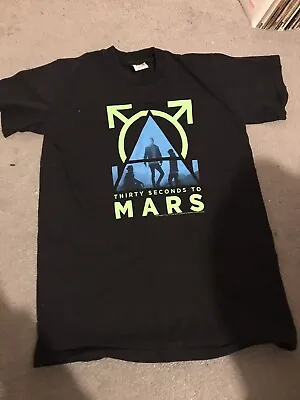 £4.99 • Buy Thirty 30 Seconds To Mars T-Shirt Size Medium Memorabilia *Excellent Condition*