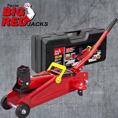 BIG RED Torin Hydraulic Trolley Service/Floor Jack Carrying Storage Case1.5Ton! • $44.10