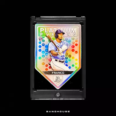 2022 Bowman Platinum WANDER FRANCO RC  #/99 Platinum Plating 🔥 RARE DIE CUT SP • $5.50