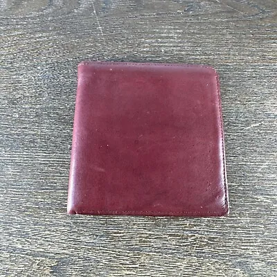 Buxton Men's Leather Credit Card Wallet Burgundy • $9.01