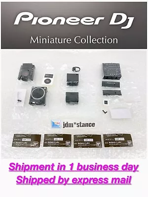 Pioneer DJ Miniature Collection Lot Of 4 Complete Set Gashapon Bandai Namco CDJ • $39.98