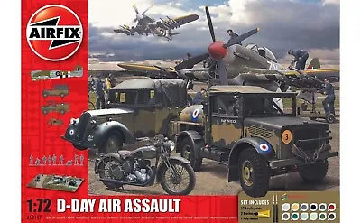 Airfix 1/76 D-day 75th Anniversary Air Assault Gift Set A50157a -typhoon Missing • £34.99