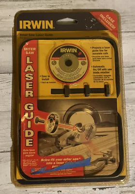 Irwin Tools Miter Saw Laser Guide #3061001 With Case - Woodworking - NIP • $59.99