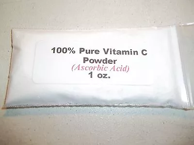 1 Oz. 100% Pure Vitamin C Powder ( Ascorbic Acid) • $2.49