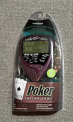 RARE NEW SEALED Vintage Big Screen Poker 2003 Electronic Handheld Game FREE S&H • $14.95