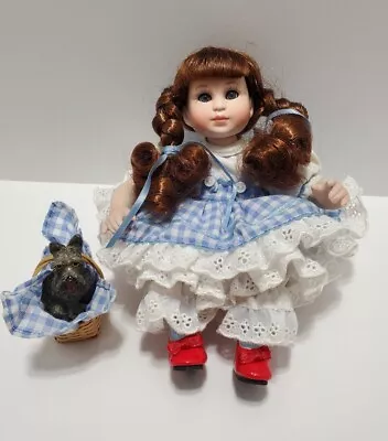 Marie Osmond Baby Dorothy Wizard Of Oz Tiny Tot Baby Doll W/ Toto & Basket • $34.84