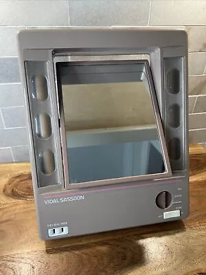 Vintage Retro Vidal Sassoon VS470 Light Up 4-Way Makeup Mirror • $25