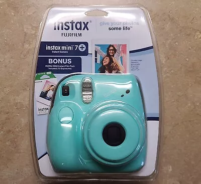 Fujifilm Instax Mini 7+ Instant Camera - Seafoam Green • $47.99