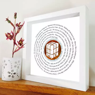 £12.90 • Buy Elbow - One Day Like This - Framed Song Lyrics - Any Song - The Seldom Seen Kid