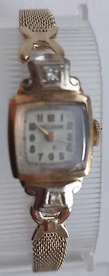 Ladies Vintage Hallmark Waltham Swiss Watch  14 Karat Gold • £210
