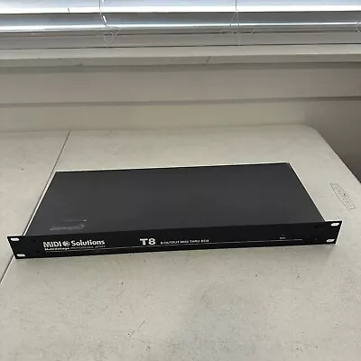 MIDI Solutions T8 Active MIDI Thru Box MIDI UTILITY • $225