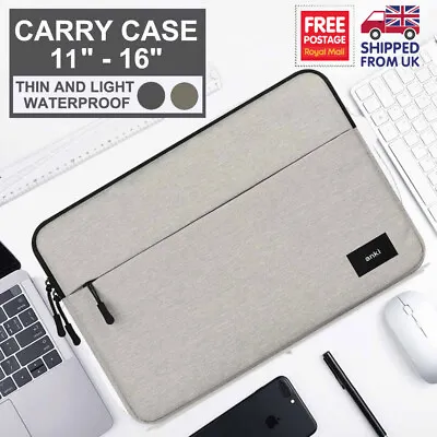 Shockproof Laptop Sleeve Carry Case Cover Bag For HP Dell MacBook Acer 11 -15  • £11.99