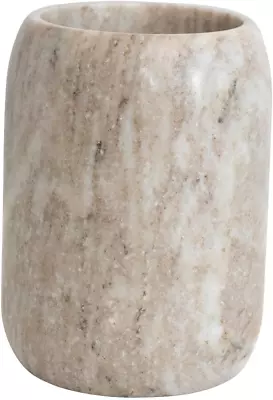 Modern Marble Bottle Holder White Crock Natural • $61.99