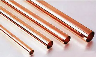 3/8  1/2  3/4  1  1-1/4  1-1/2  2  3  4  Copper Pipe / Tube By Foot Type M • $11.99