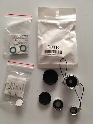 £3 • Buy XCSOURCE® DC110 3 In 1 Camera Lens Kit (Fish Eye, Wide Angle + Micro Lens) NEW