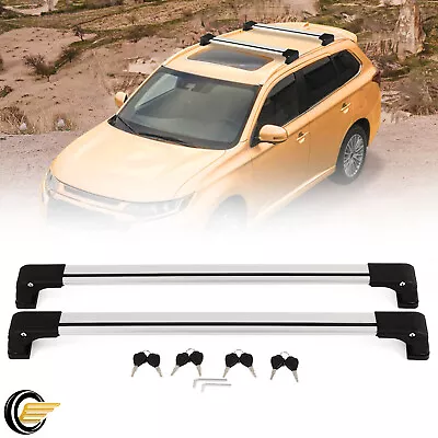 Silver Roof Rack Cross Bar Pair For Mitsubishi Outlander Sport / ASX 2010-2021 • $75