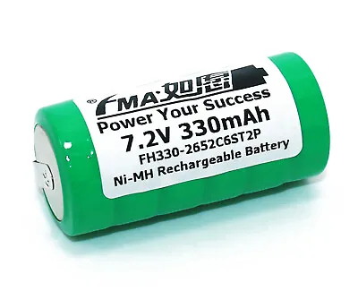 Volvo Car Alarm Electronic Throat Rechargeable Battery Ni-MH 7.2V 330mAh W/tabs • $13.40