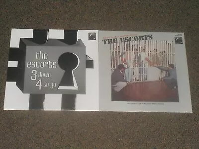 THE ESCORTS Lot 2x LP SEALED All We Need Is Another Chance 3 DOWN 4 TO GO • $39.99
