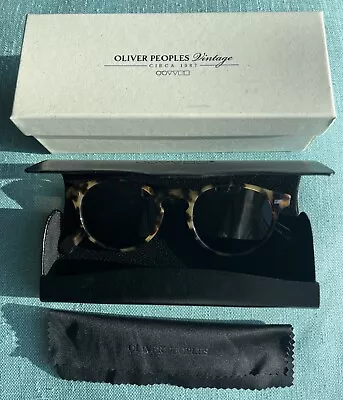 Oliver Peoples Gregory Peck Sun - OV5217S Tortoise - Bronze Brown Lens Polarized • $281