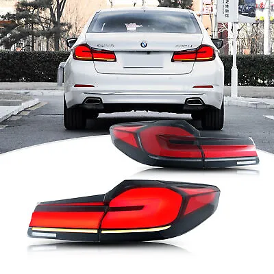 LED Sequential Tail Lights For BMW 530 540 G30 M5 F90 2017-2020 Rear Lamps • $359.99