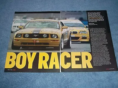 2005 Mustang GT FR500C Ford Racing Info Article  Boy Racer  • $13.99