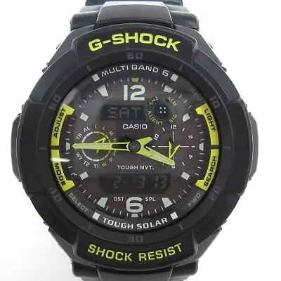 Casio G-Shock Sky Cockpit Watch Ana-Digi Tough Solar Gw-3500B-1Ajf Black Sm1 • $169.43