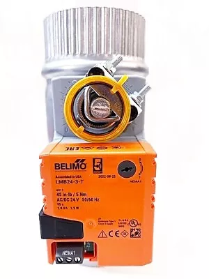 SD 4  Belimo 3 Wire Motorized 24v Round Zone Control Damper • $157
