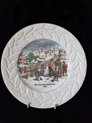 Boxed Vintage Coalport Collector Plate  The Christmas Holly Cart 1988  • £5