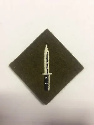 £2.49 • Buy British Army Para Commando Dagger On Diamond Bayonet Cloth Patch Badge