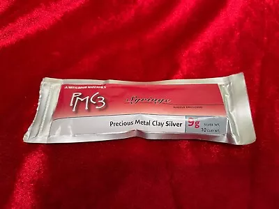 PMC3 PRECIOUS METAL CLAY SILVER SYRINGE 9G NEW SEALED PACKAGE Ships Free!! 1010 • $49.95