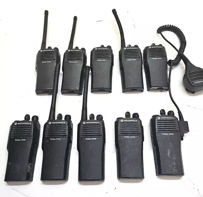 TEN Motorola Radius CP200 VHF Two Way Radios • $399.99