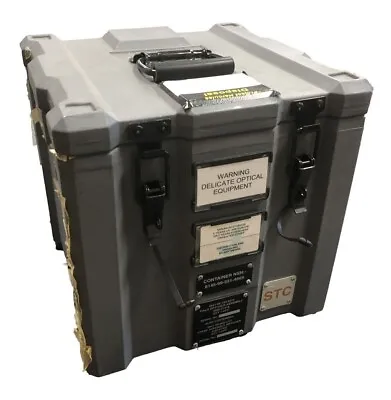 £89.99 • Buy GENUINE Ex Military Peli Pelican Space Case Large Tough Storage Case Pull Along