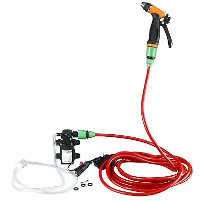 $23.40 • Buy 12V 80W 130PSI High Pressure Water Pump Electric Washer Pump Kit For Car Auto RV