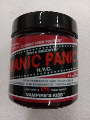 Manic Panic Hair Dye Semi-Permanent Hair Color - Vampire's Kiss 4 Fl Oz • $11.49