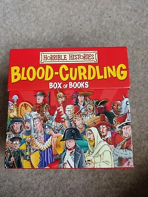 Horrible Histories - Blood Curdling Box Of Books (set Of 20 Books) • £26