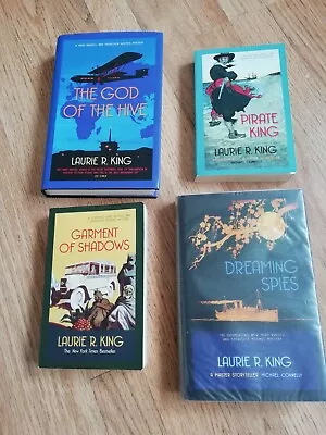 Laurie R King Mary Russell And Sherlock Holmes Mysteries Books 9-12 • £3.99