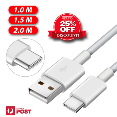 $8.99 • Buy USB C Type C Cable Data Charging Charger Cable For Samsung OPPO Xiaomi Google