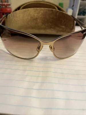 Miu Miu Vintage Sunglasses SMU 61H 72-14 7FS-3W1 Classic Tried On With Case • $2.25