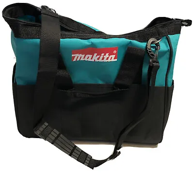 NEW MAKITA 14  X 11  X 9” Medium Tool Bag W/ 8 Exterior Pockets + Shoulder Strap • $19.95