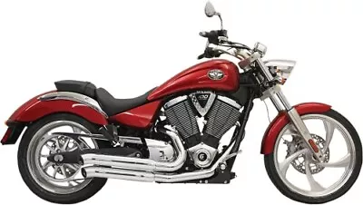 Bassani Manufacturing Pro Street Turn Out Exhaust System Chrome (6V23D) Chrome • $904.95