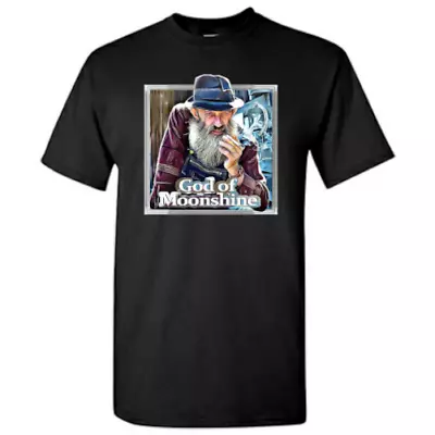 Popcorn Sutton God Of Moonshine Moonshiners T-Shirt • $14.99