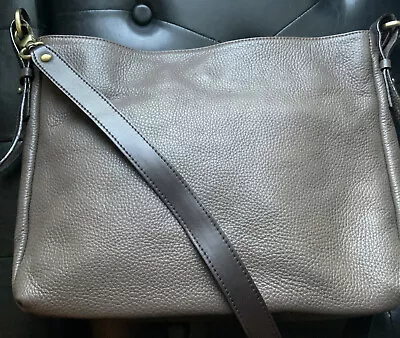 Misuri Made In Italy Brown Leather Handbag • $215