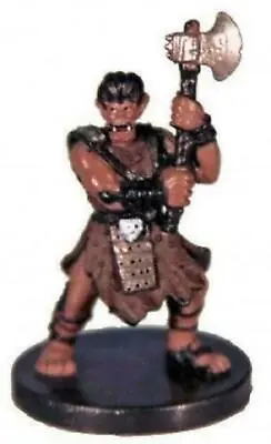 Krusk Half-Orc Barbarian - Harbinger - Dungeons And Dragons Miniature (DDM) #26 • £6.24