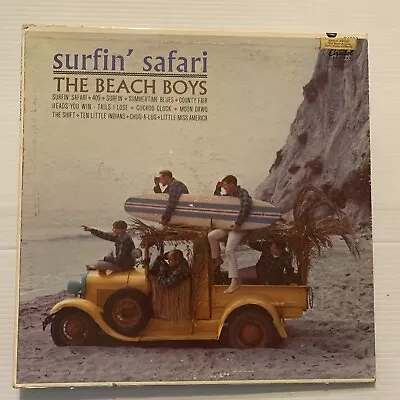 The Beach Boys Surfin’ Safari Mono T-1808 Capitol Records Play Tested Solid VG • $15