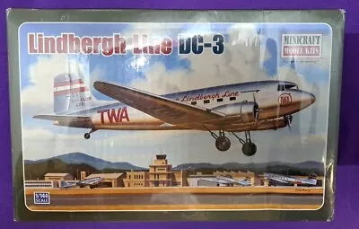 Factory Sealed Minicraft Lindbergh Line DC-3 Model Kit 14548 1/144 Scale • $14.88