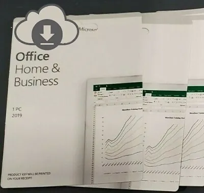 Microsoft Office Home And Business 2019 License Key For 1 PC • $79.99