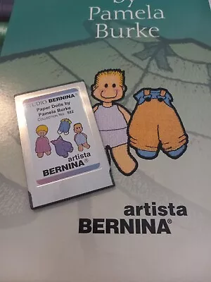 Studio Bernina Embroidery Design Card Number 522 PAPER DOLLS By Pamela Burke • $10